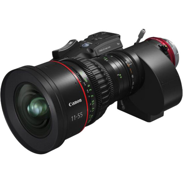 Canon CINE-SERVO 11-55mm Zoom Lens with SS-41-IASD Full-Servo Kit (Canon RF) view 3
