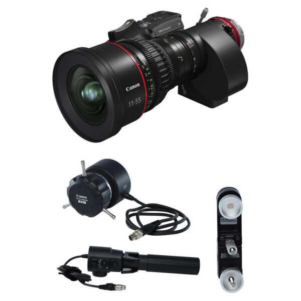 Canon CINE-SERVO 11-55mm Zoom Lens with SS-41-IASD Full-Servo Kit (Canon RF) view 4
