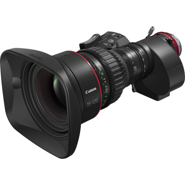 Canon CINE-SERVO 15-120mm T2.95-3.9 Zoom Lens Kit with SS-41-IASD Servo (EF) view 3