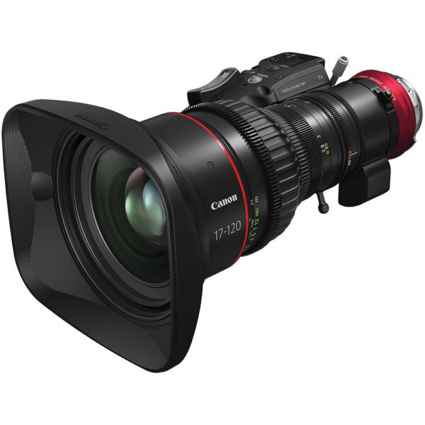 Canon Cine-Servo 17-120mm T2.95-3.9 Zoom Lens with SS-41-IASD Full-Servo Kit (ARRI PL) view 3