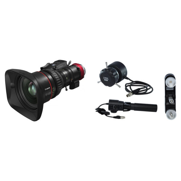 Canon Cine-Servo 17-120mm T2.95-3.9 Zoom Lens with SS-41-IASD Full-Servo Kit (ARRI PL) view 4