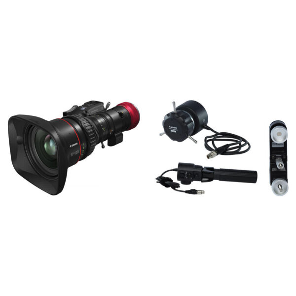 Canon Cine-Servo 17-120mm T2.95-3.9 Zoom Lens with SS-41-IASD Full-Servo Kit (Canon RF) view 4