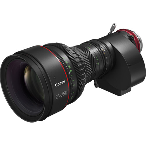 Canon CINE-SERVO 25-250mm T2.95 Cinema Zoom Lens (EF Mount) view 2