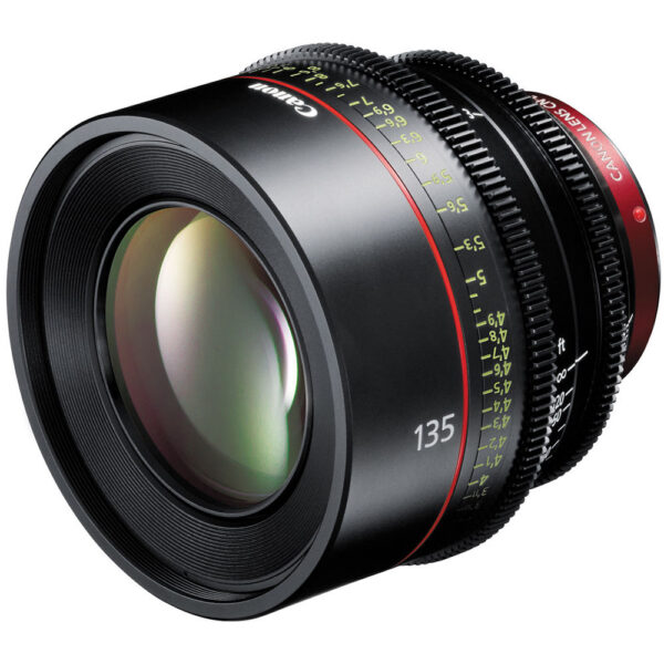 Canon CN-E 135mm T2.2 L F Cinema Prime Lens (EF Mount) view 3