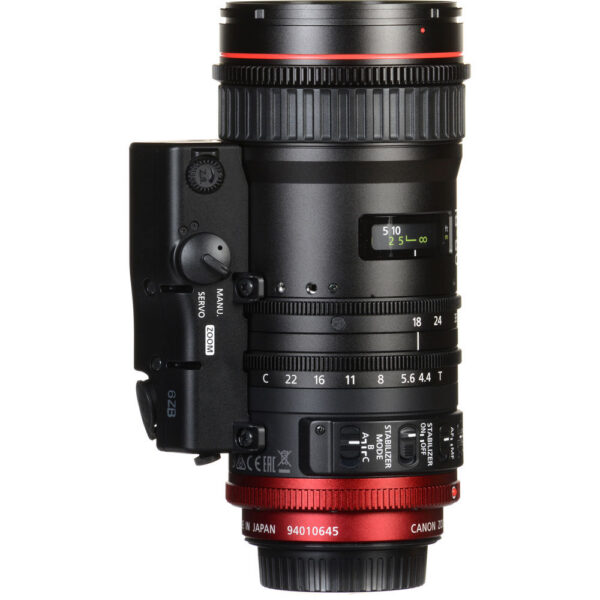Canon CN-E 18-80mm T4.4 COMPACT-SERVO Cinema Zoom Lens (EF Mount) view 6