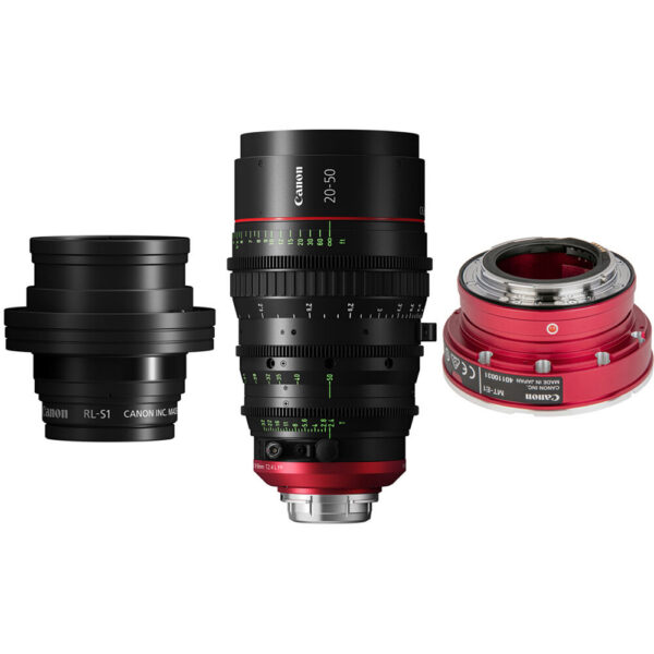 Canon CN-E 20-50mm Flex Zoom Wide-Angle Lens Kit for FF and S35 (ARRI PL + Canon EF) view 4