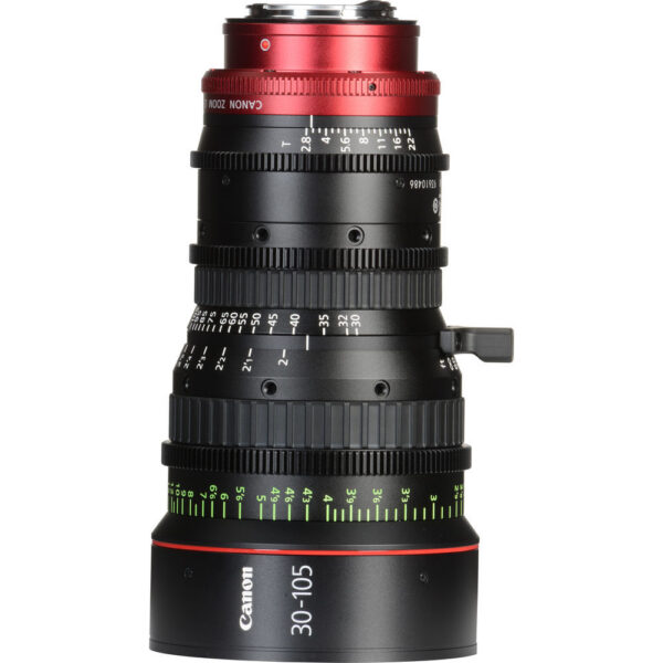Canon CN-E 30-105mm T2.8 L S Telephoto Cinema Zoom Lens with EF Mount view 6