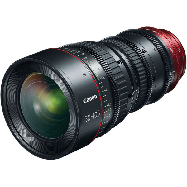 Canon CN-E 30-105mm T2.8 L S Telephoto Cinema Zoom Lens with EF Mount