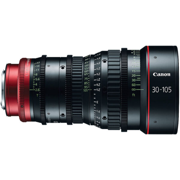 Canon CN-E 30-105mm T2.8 L SP Telephoto Cinema Zoom Lens with PL Mount view 3