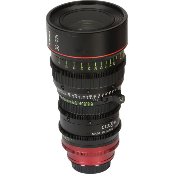 Canon CN-E 30-105mm T2.8 L SP Telephoto Cinema Zoom Lens with PL Mount view 4