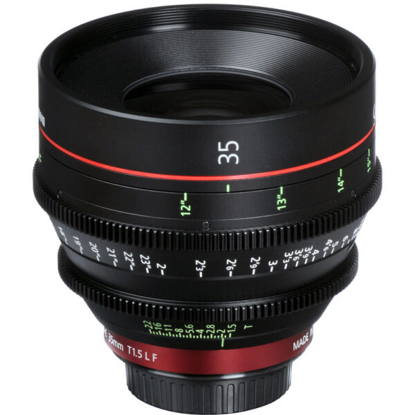 Canon CN-E 35mm T1.5 L F Cinema Prime Lens (EF Mount) view 3