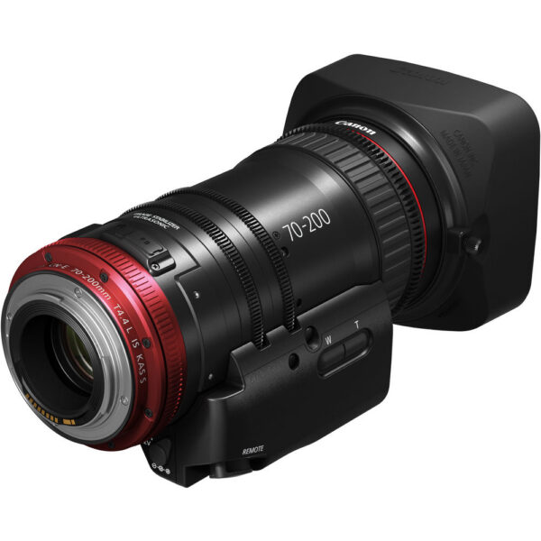 Canon CN-E 70-200mm T4.4 Compact-Servo Cine Zoom Lens (EF Mount) view 3