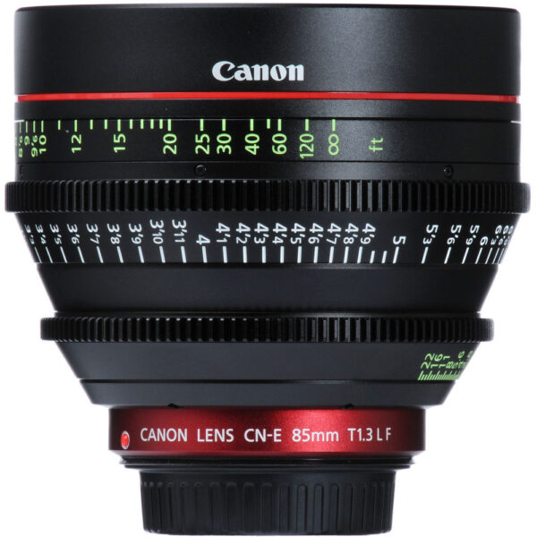 Canon CN-E 85mm T1.3 L F Cinema Prime Lens (EF Mount) view 2