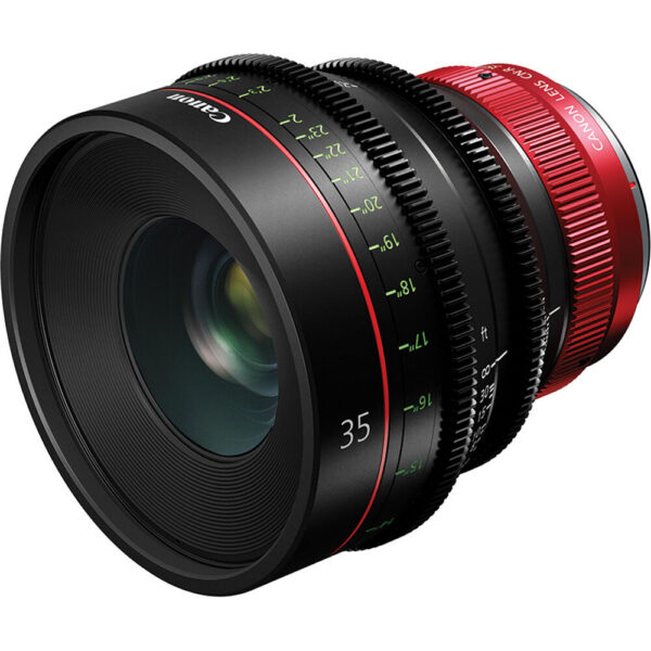 Canon CN-R 35mm T1.5 L F Cinema Prime Lens (Canon RF) view 3