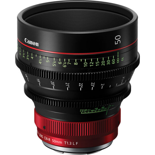 Canon CN-R 50mm T1.3 L F Cinema Prime Lens (Canon RF) view 2