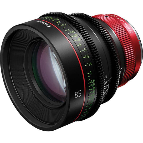 Canon CN-R 85mm T1.3 L F Cinema Prime Lens (Canon RF) view 3