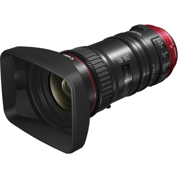 Canon COMPACT-SERVO 18-80mm T4.4 EF Zoom Lens with SS-41-IASD Kit view 7