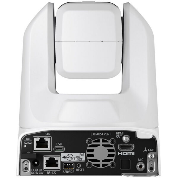 Canon CR-N100 4K NDI PTZ Camera with 20x Zoom (White)