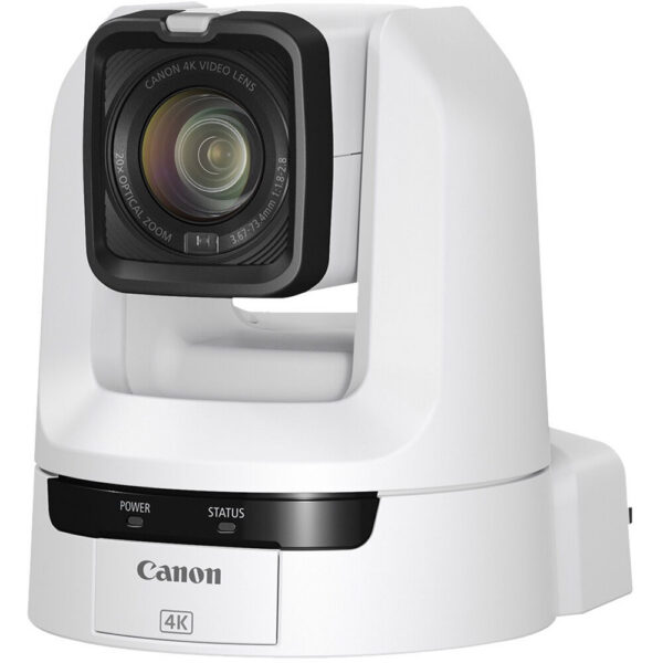 Canon CR-N100 4K NDI PTZ Camera with 20x Zoom (White) view 3