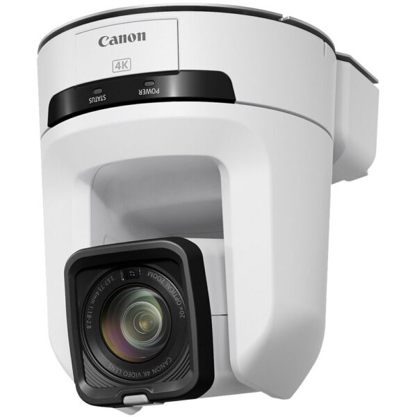 Canon CR-N100 4K NDI PTZ Camera with 20x Zoom (White) view 4