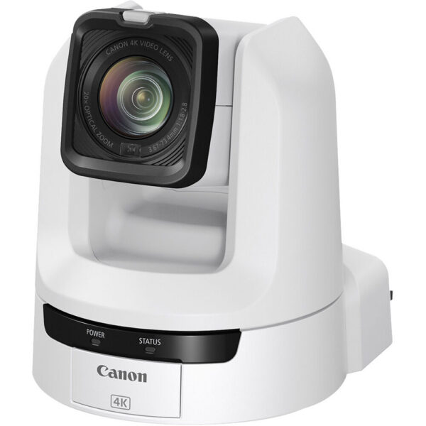 Canon CR-N100 4K NDI PTZ Camera with 20x Zoom (White) view 5