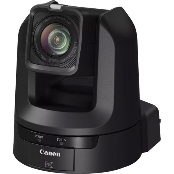 Canon CR-N300 4K NDI HX2 PTZ Camera with 20x Zoom (Satin Black) view 4