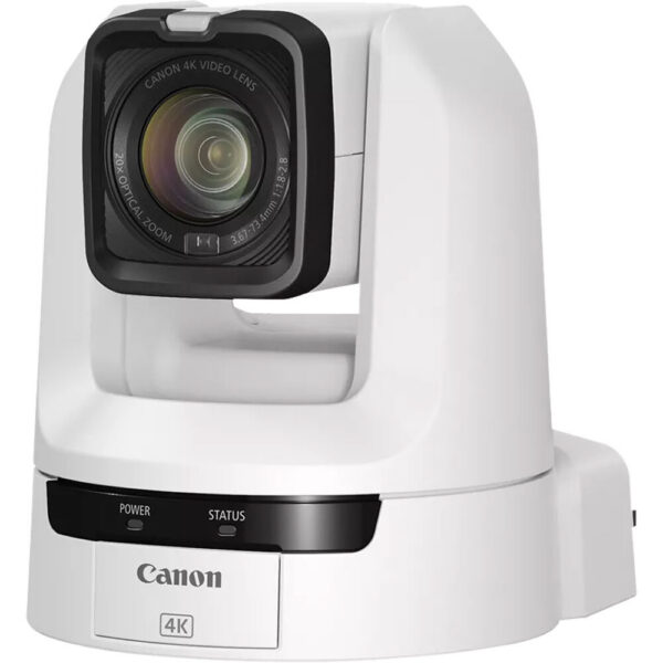 Canon CR-N300 4K NDI PTZ Camera with 20x Zoom (Titanium White) view 3