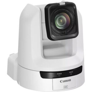 Canon CR-N300 4K PTZ 3-Camera Kit with RC-IP100 Controller (White/Black)