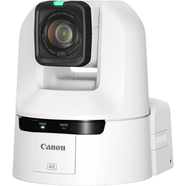 Canon CR-N350 4K NDI PTZ Camera with 20x Zoom (Titanium White) view 3