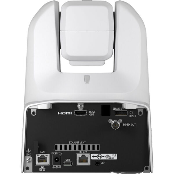 Canon CR-N350 4K NDI PTZ Camera with 20x Zoom (Titanium White) view 4