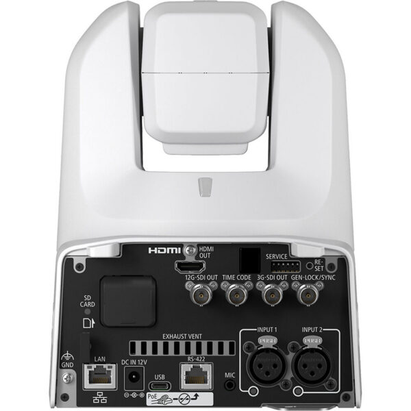 Canon CR-N400 4K 12G-SDI NDI PTZ Camera with 20x Optical Zoom (Titanium White) view 4