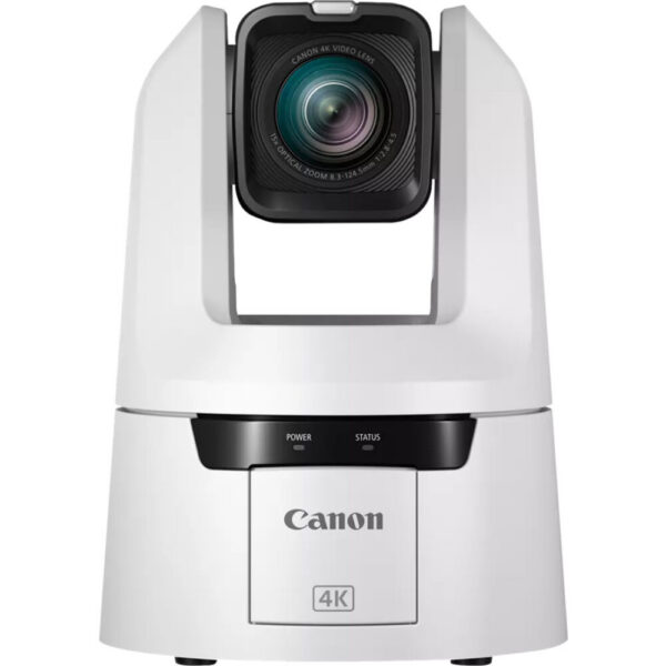 Canon CR-N500 4K NDI HX2 PTZ 3-Camera Kit with RC-IP300 Controller (White) view 4