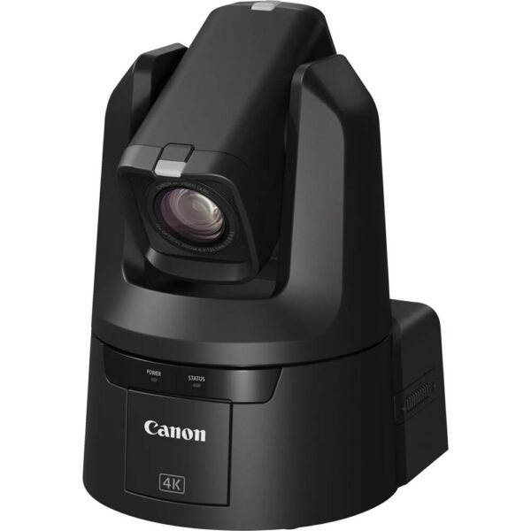Canon CR-N500 Professional 4K NDI HX2 PTZ Camera with 15x Zoom (Satin Black) view 4