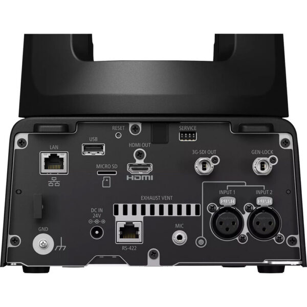 Canon CR-N500 Professional 4K NDI HX2 PTZ Camera with 15x Zoom (Satin Black) view 5