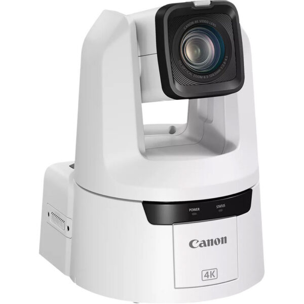 Canon CR-N500 Professional 4K NDI HX2 PTZ Camera with 15x Zoom (White) view 3