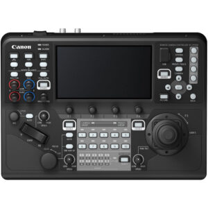 Canon CR-N700 4K 15x Zoom PTZ 3-Camera Kit with RC-IP1000 Controller (Satin Black)