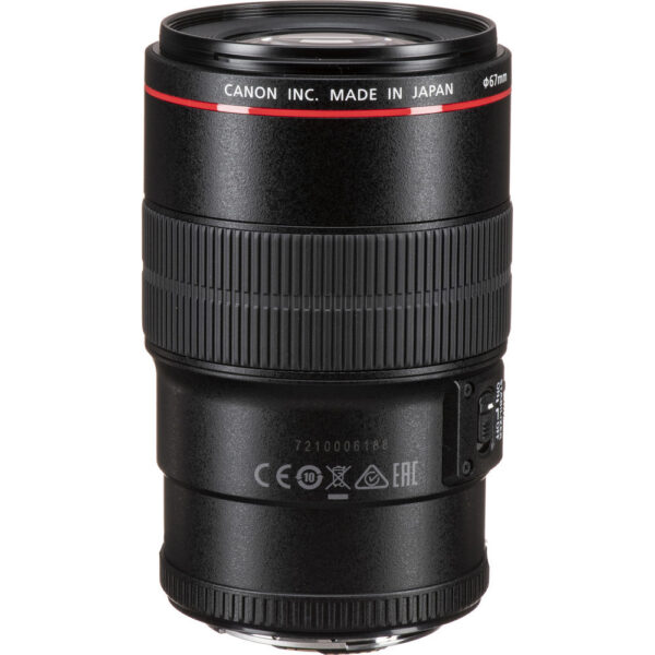 Canon EF 100mm f/2.8L Macro IS USM Lens view 3