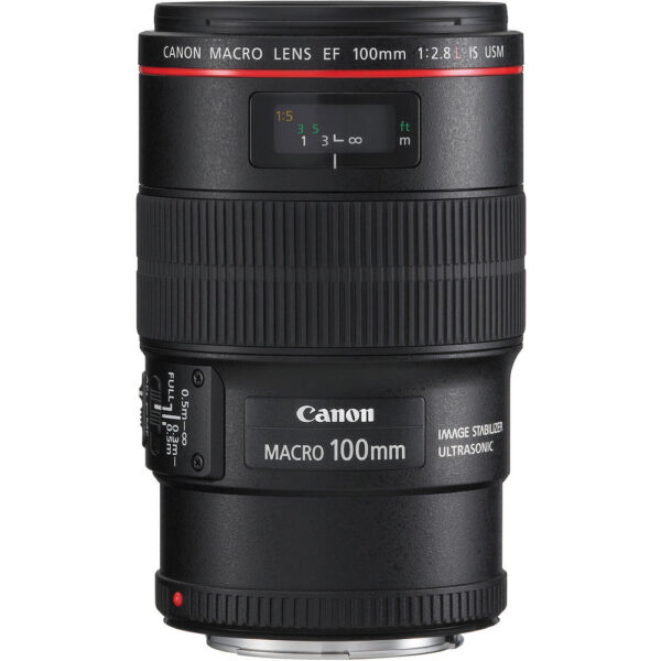 Canon EF 100mm f/2.8L Macro IS USM Lens view 7