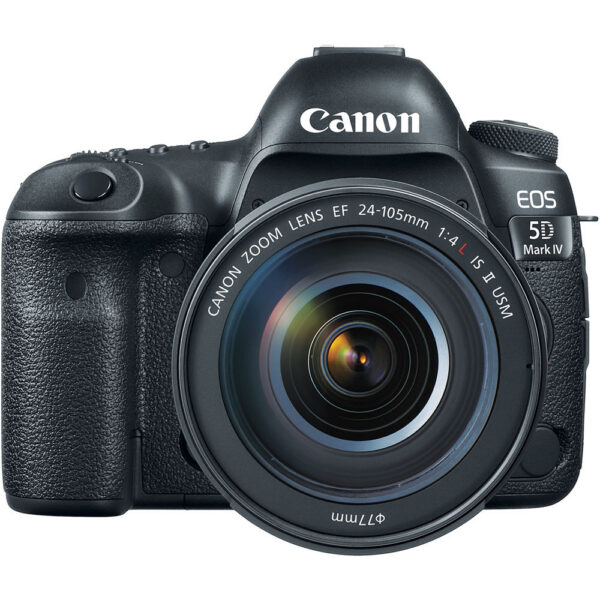 Canon EOS 5D Mark IV DSLR Camera with 24-105mm f/4L II Lens view 4