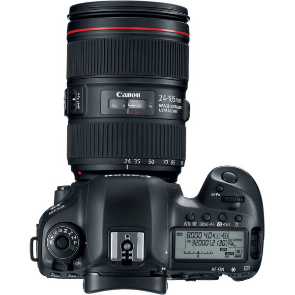 Canon EOS 5D Mark IV DSLR Camera with 24-105mm f/4L II Lens view 8