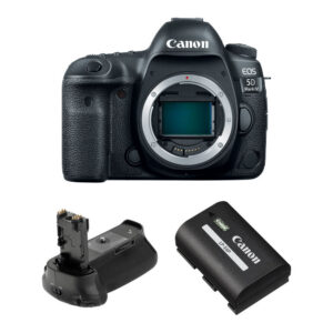 Canon EOS 5D Mark IV DSLR Camera with Battery Grip Kit