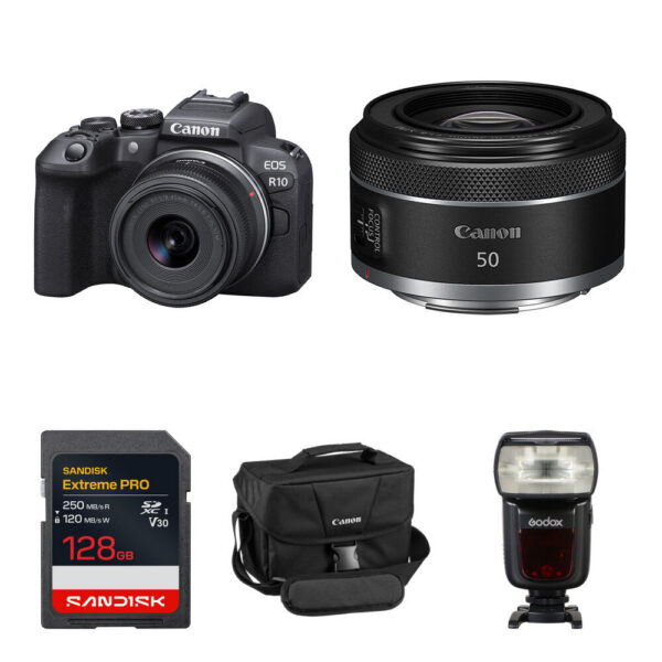 Canon EOS R10 Mirrorless Camera Portrait Photography Kit