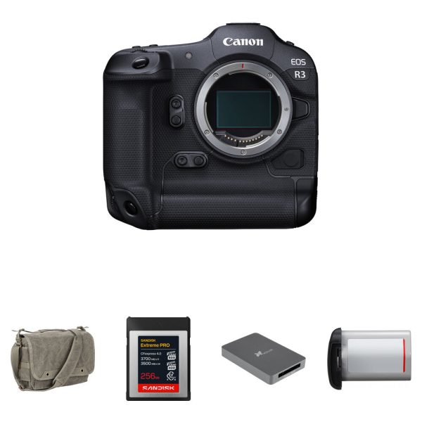 Canon EOS R3 Mirrorless Camera with Essentials+ Kit