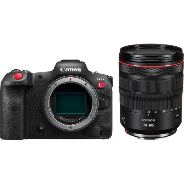 Canon EOS R5 C Mirrorless Cinema Camera Kit with RF 24-105mm f/4L Lens and LP-E6NH Battery view 6