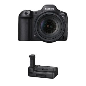 Canon EOS R5 Mark II Mirrorless Camera with 24-105mm f/4 Lens and Battery Grip Kit