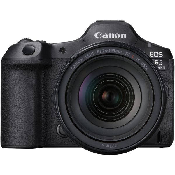 Canon EOS R5 Mark II Mirrorless Camera with 24-105mm f/4 Lens and Battery Grip Kit view 5