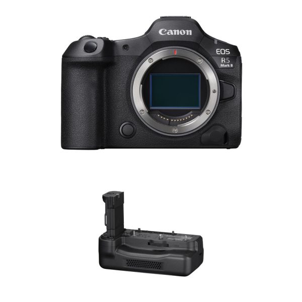 Canon EOS R5 Mark II Mirrorless Camera with Battery Grip Kit