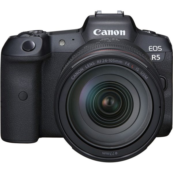 Canon EOS R5 Mirrorless Camera with 24-105mm f/4 Lens and Battery Grip Kit view 6