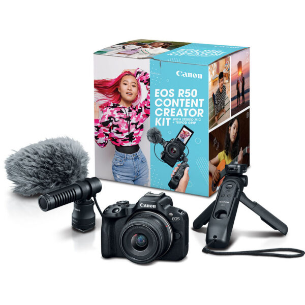 Canon EOS R50 Content Creator Kit view 5