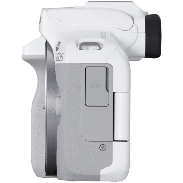 Canon EOS R50 Mirrorless Camera (White) view 5